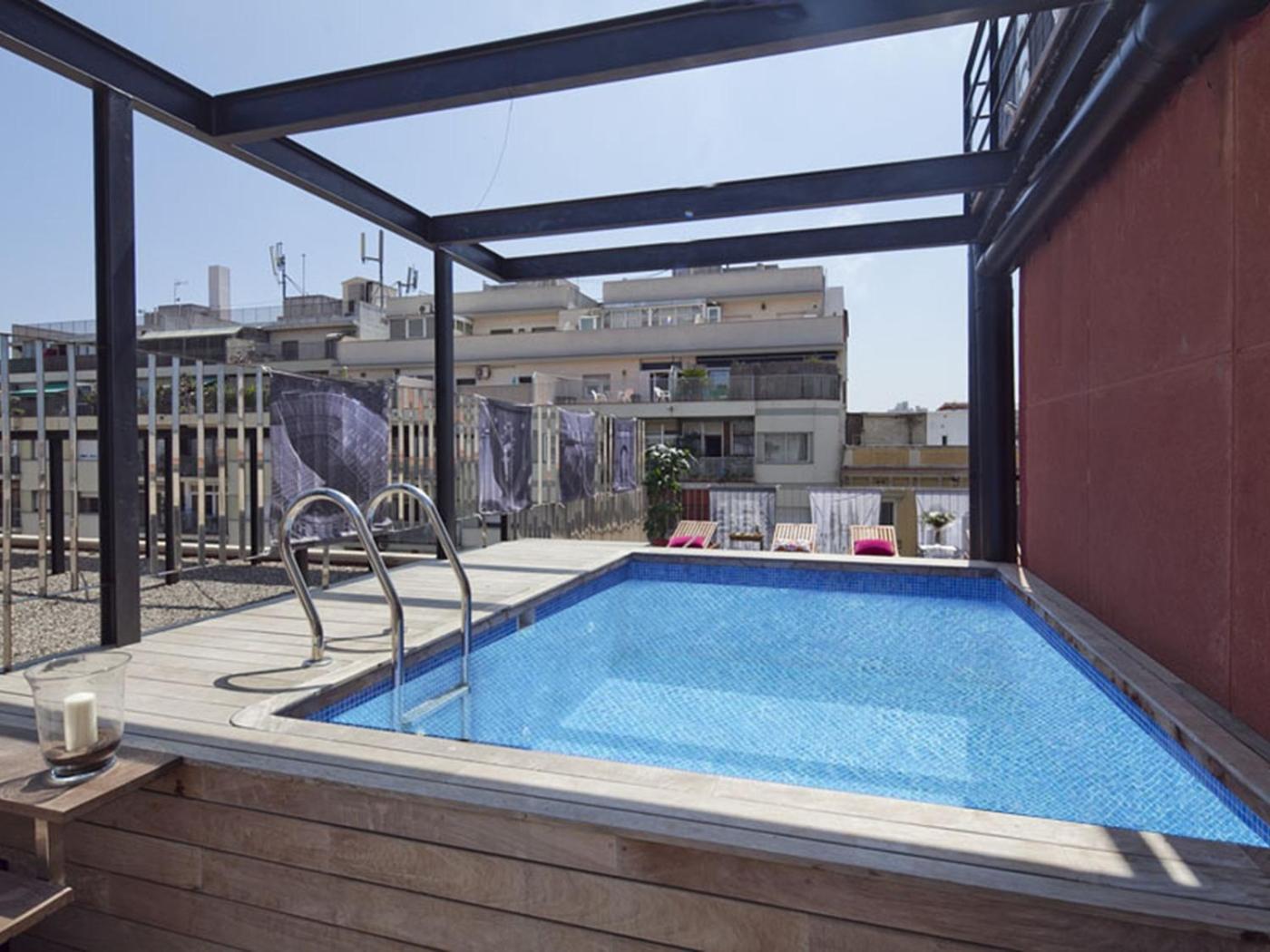 My Space Emirates - Fully Equipped Apartments Near The Beach With Shared Pool Barcelona Exterior foto